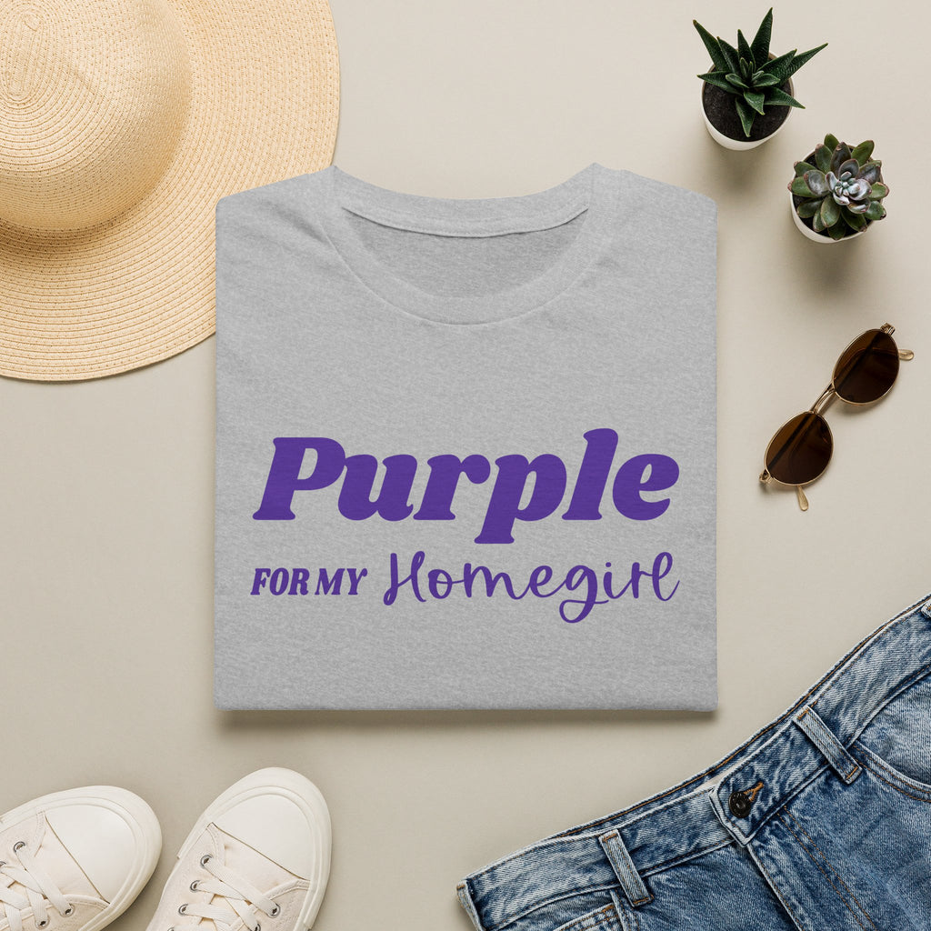 Purple For My Homegirl Lupus Awareness Graphic T-Shirt