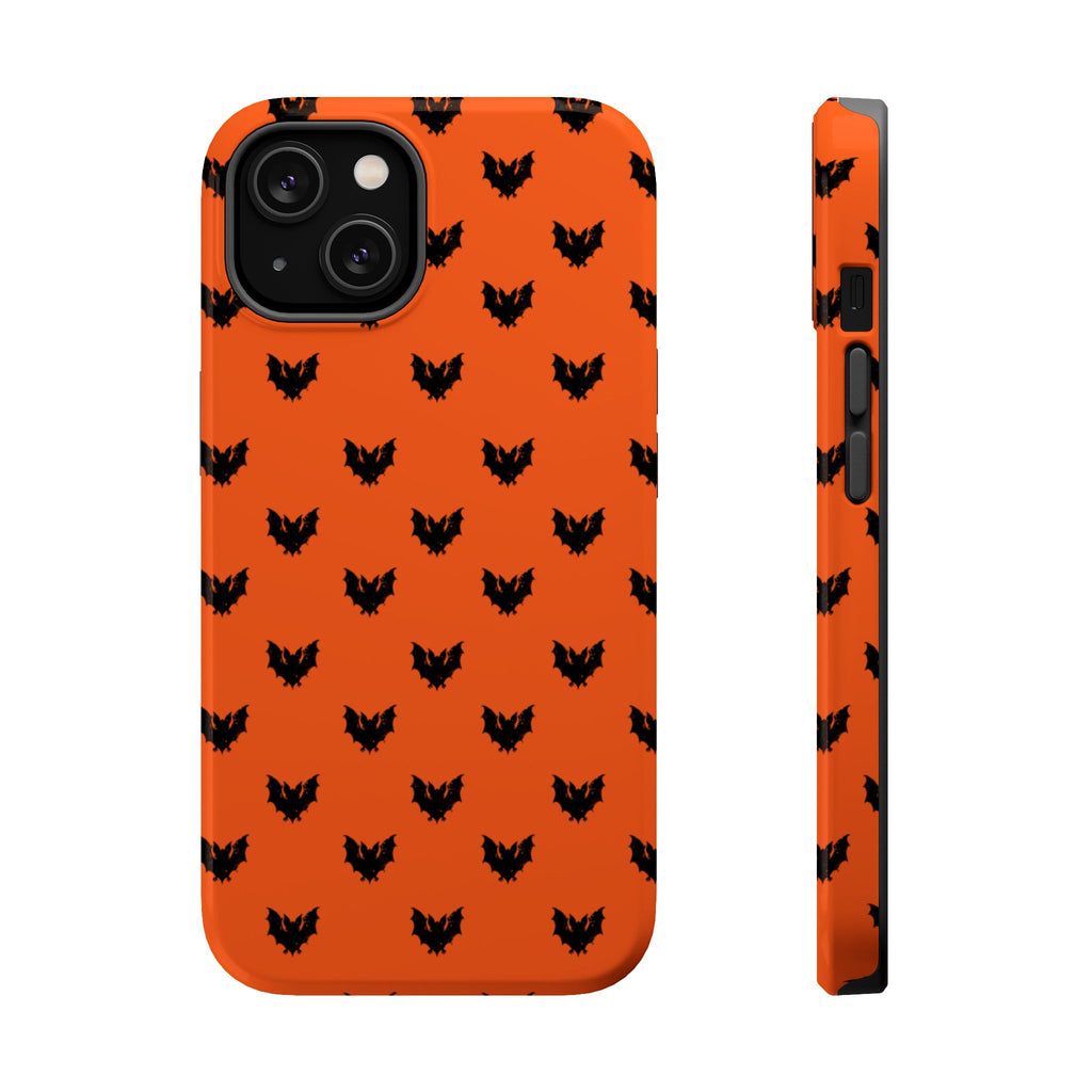 Halloween Design Durable Phone Case with Spooky Bat Design, Magnetic Impact-Resistant Case, Black Cat Pattern, Gift for Halloween, Phone Accessories, [...]