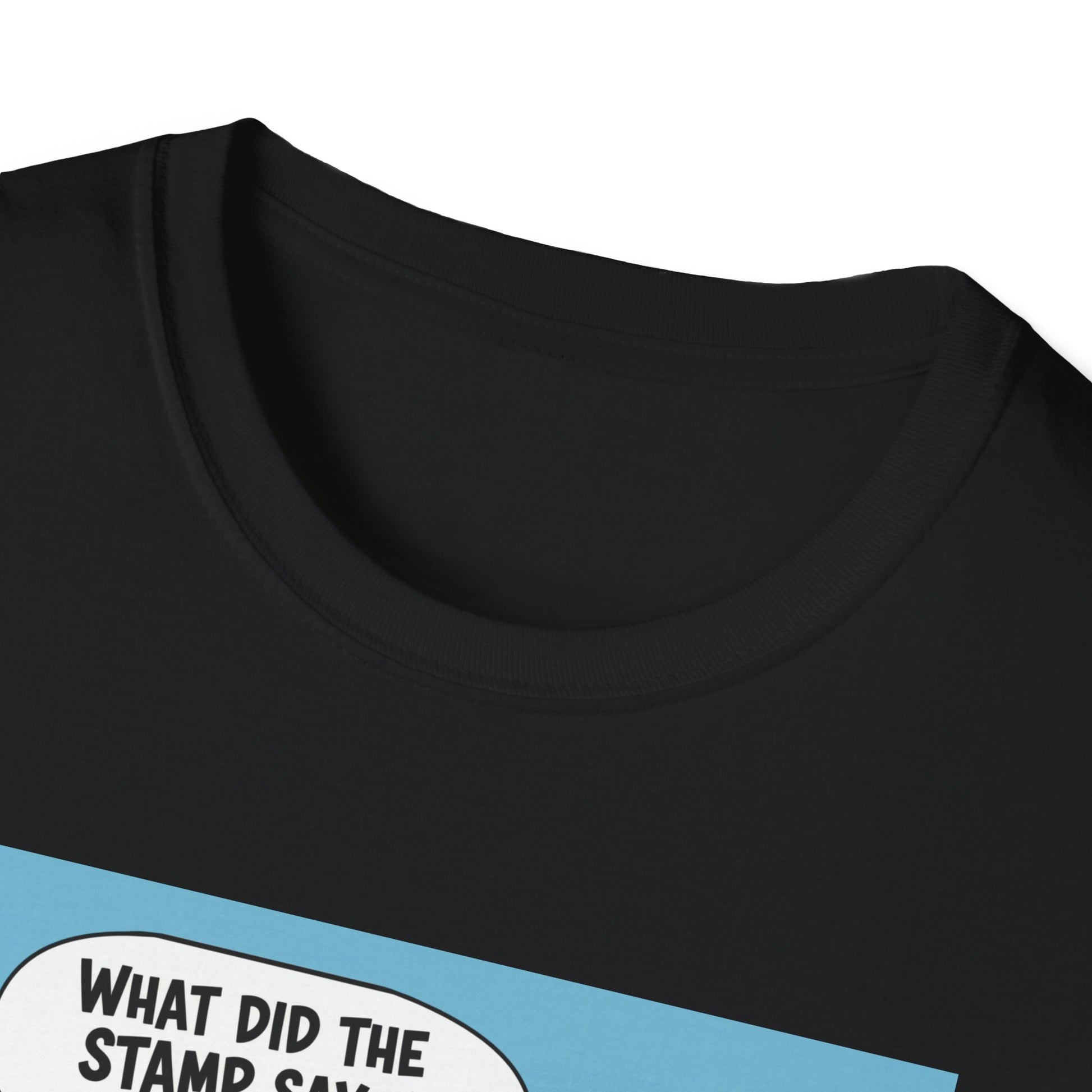 Funny Stamp Collector T-Shirt, Humorous Gift for Postal Workers, Quirky Tee for Collectors, Fun Conversation Starter