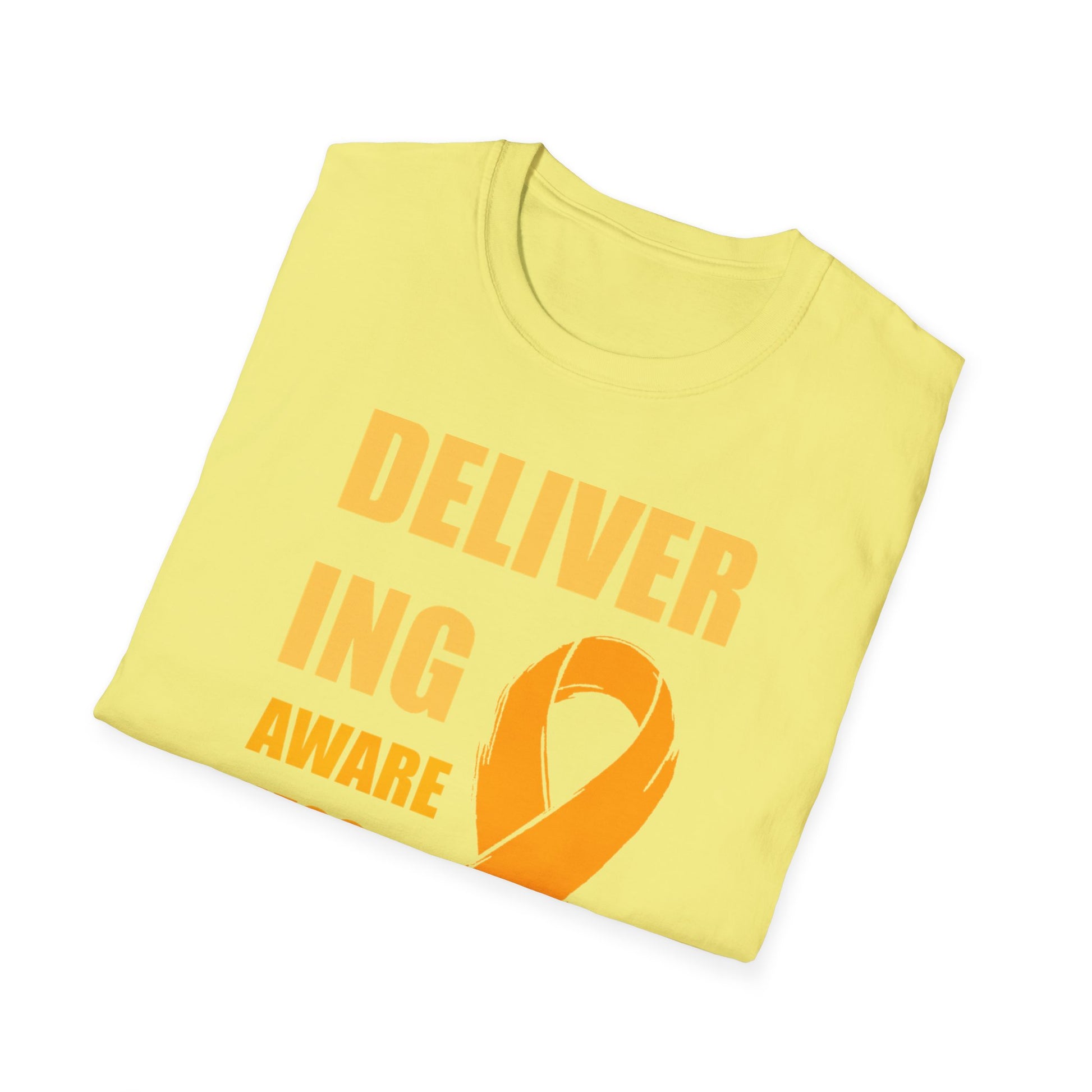 Childhood Cancer Awareness Shirt – Delivering Awareness Gold Ribbon Support Tee
