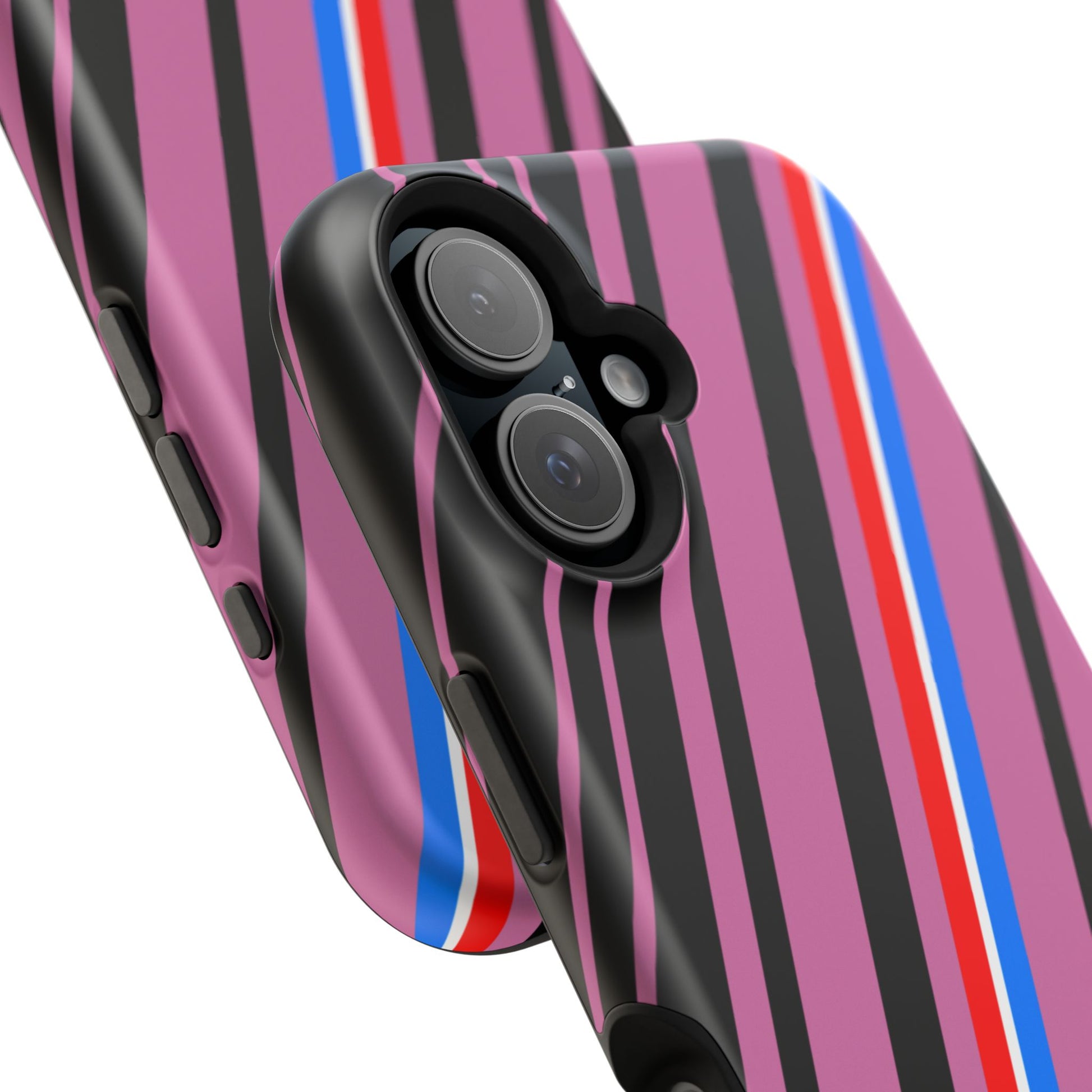 Vibrant Magnetic Phone Cases for Impact Resistance, Phone Protection, Gift for Tech Lovers, Postal Workers, Colorful Barcode Cases