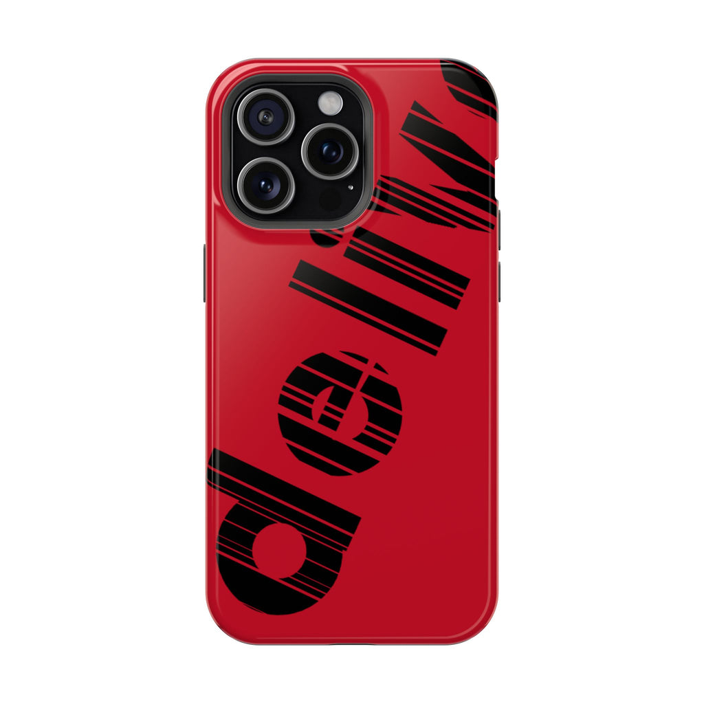 “Delivered” Magnetic Phone Cases, Impact-Resistant Phone Covers for Teens, Gift for Friends, Unique Cell Phone Accessories, Red Design, Custom [...]
