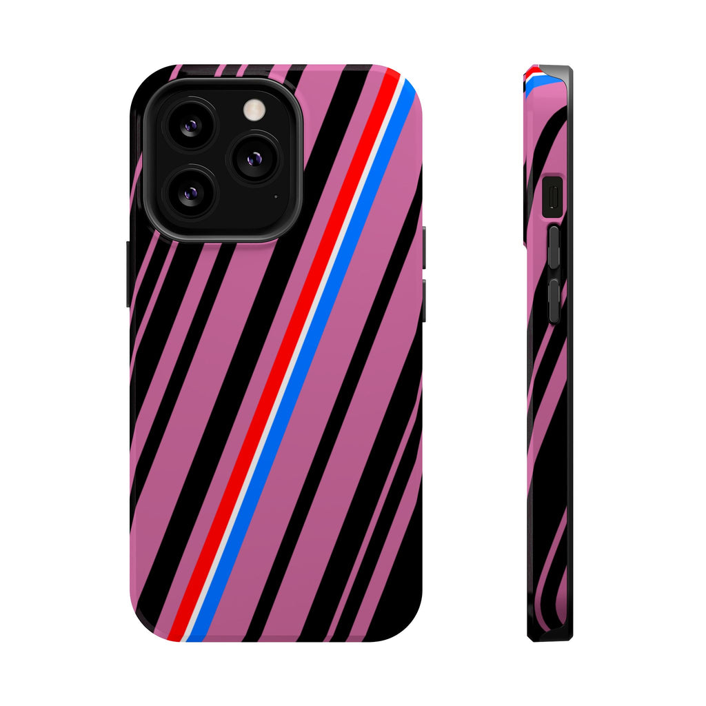 Vibrant Magnetic Phone Cases for Impact Resistance, Phone Protection, Gift for Tech Lovers, Postal Workers, Colorful Barcode Cases