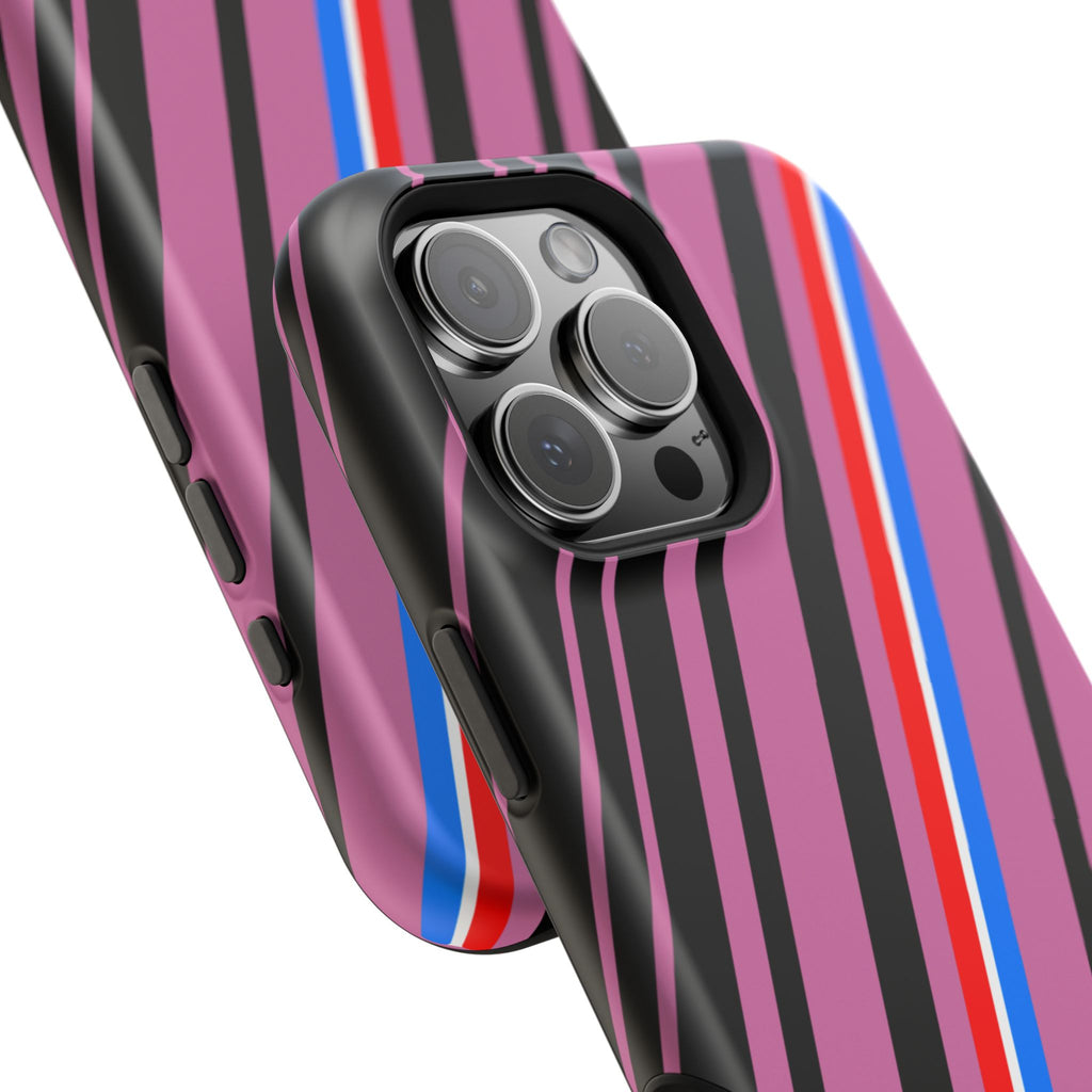 Vibrant Magnetic Phone Cases for Impact Resistance, Phone Protection, Gift for Tech Lovers, Postal Workers, Colorful Barcode Cases