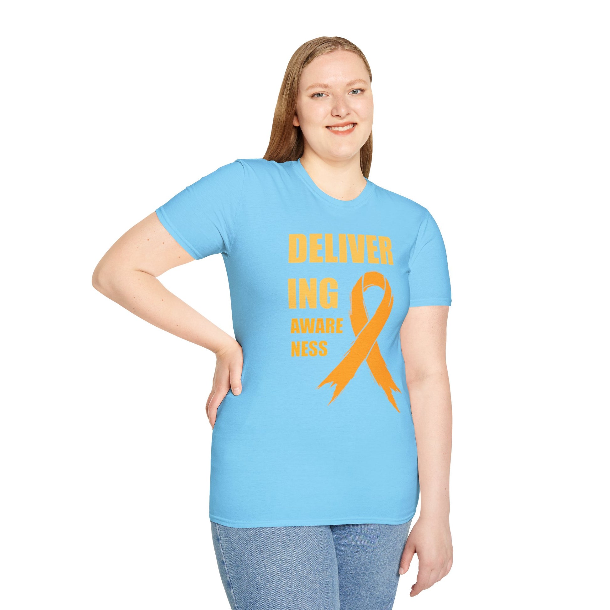 Childhood Cancer Awareness Shirt – Delivering Awareness Gold Ribbon Support Tee