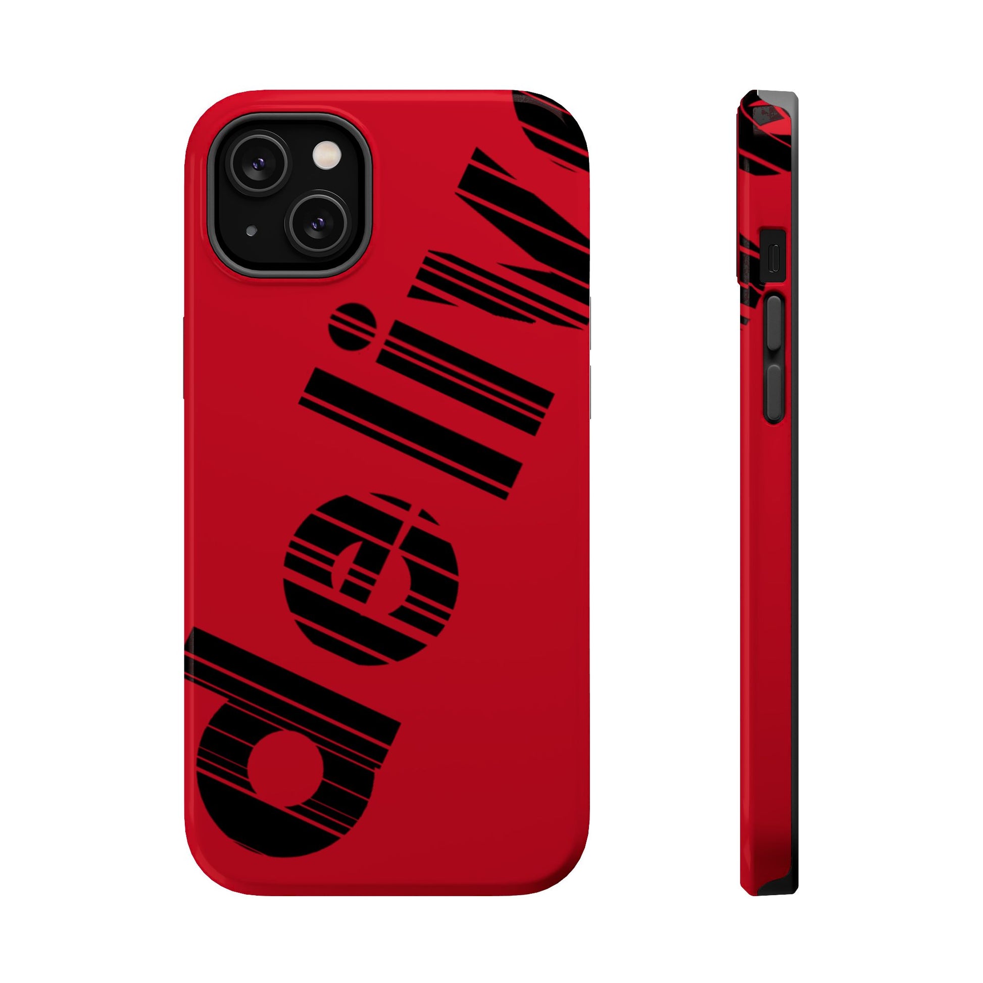 “Delivered” Magnetic Phone Cases, Impact-Resistant Phone Covers for Teens, Gift for Friends, Unique Cell Phone Accessories, Red Design, Custom [...]