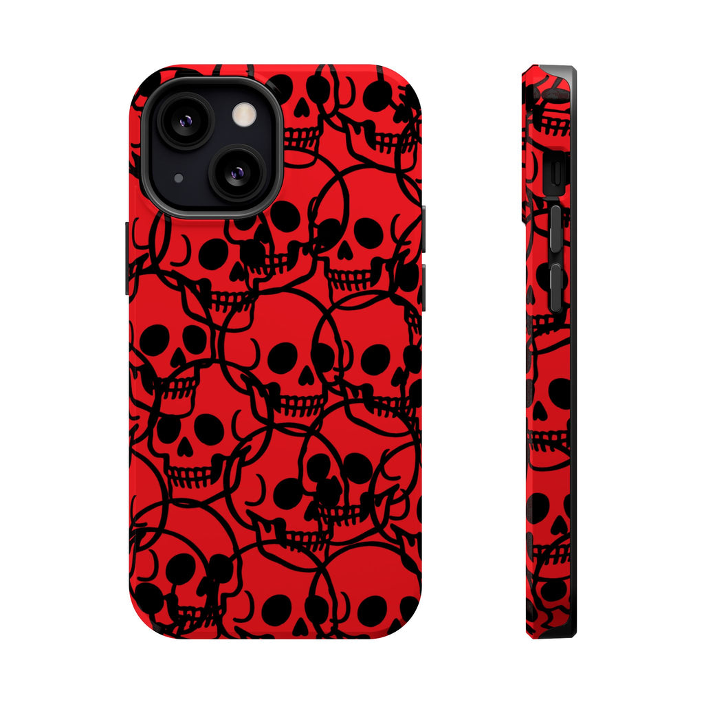 Magnetic Impact-Resistant Skull Cases