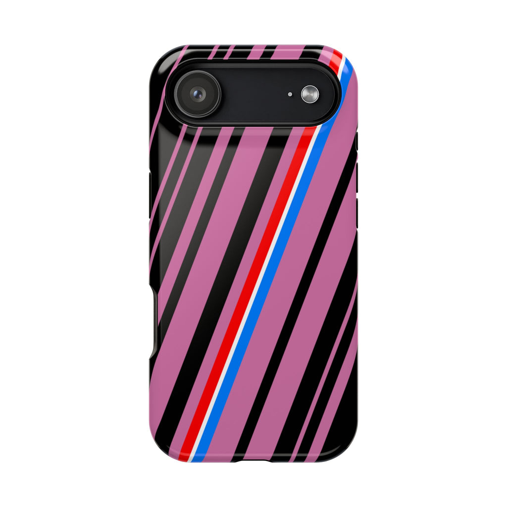 Vibrant Magnetic Phone Cases for Impact Resistance, Phone Protection, Gift for Tech Lovers, Postal Workers, Colorful Barcode Cases