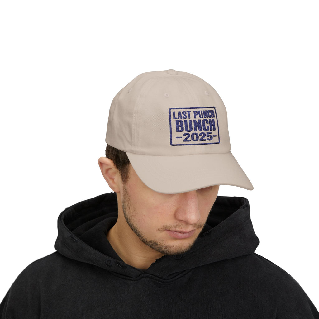 Last Punch Bunch 2025 Classic Dad Cap, Perfect Gifts for Retirees, Gift Ideas for Friends, Gift Ideas for Postal Workers