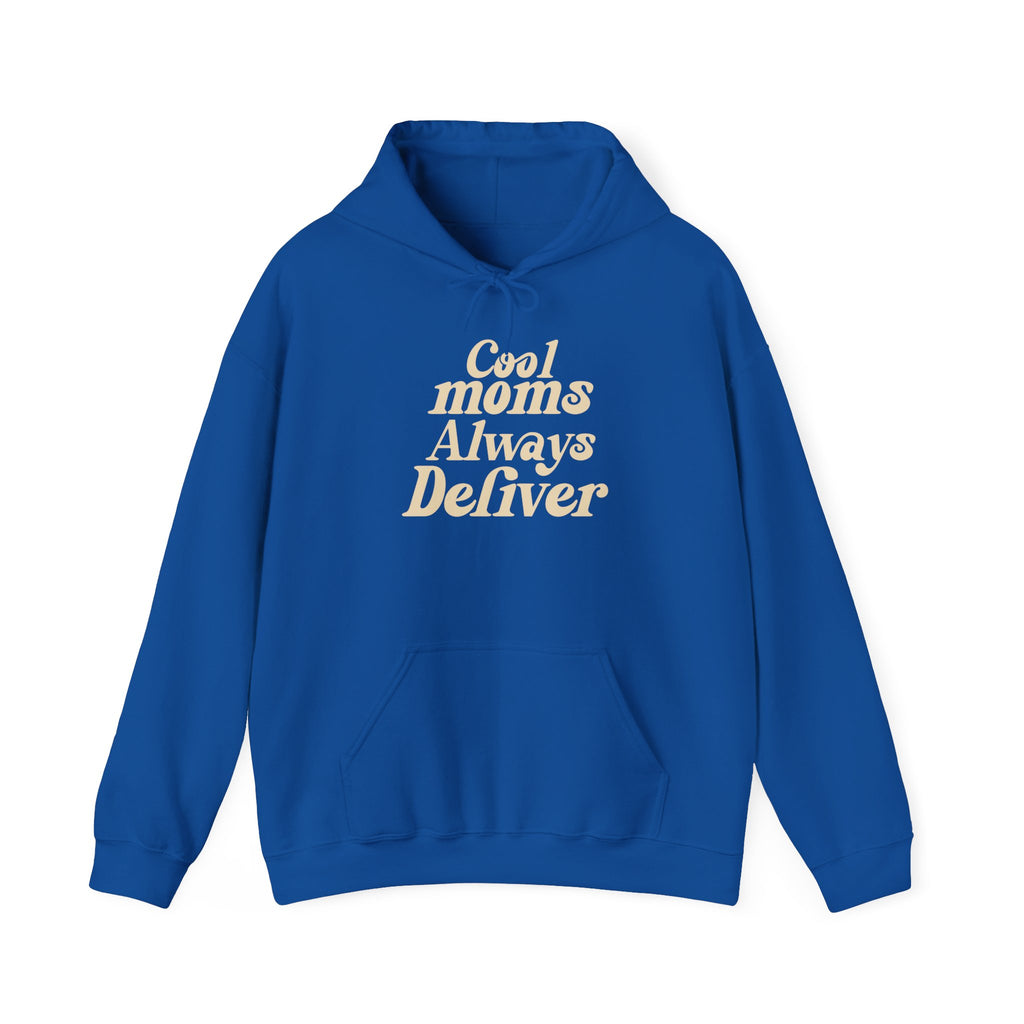Cool Moms Always Deliver Hoodie – Funny Mail Hoodie, Funny Mom Hoodie, Mother’s Day Gift, Cozy Women’s Sweatshirt, Cute Mom Graphic Hoodie