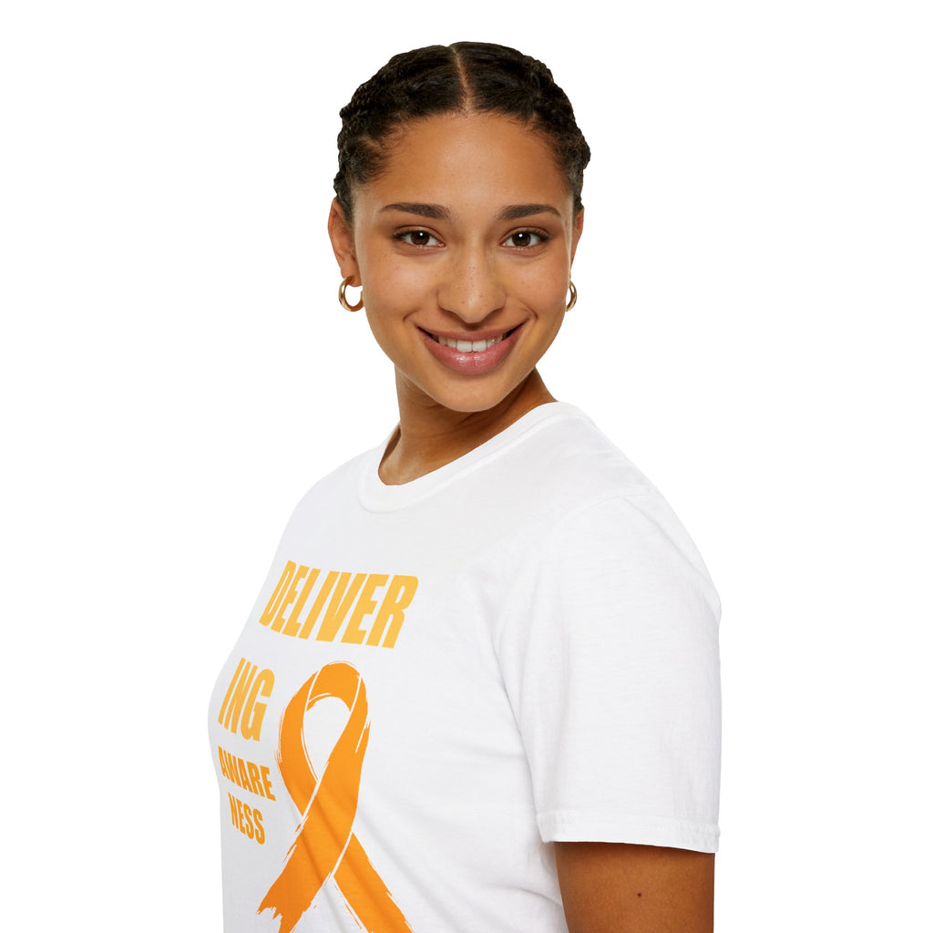 Childhood Cancer Awareness Shirt – Delivering Awareness Gold Ribbon Support Tee