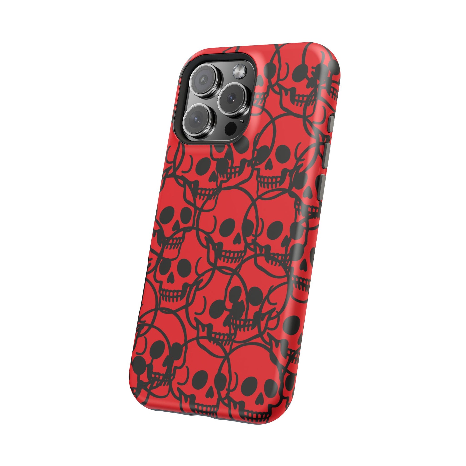 Magnetic Impact-Resistant Skull Cases