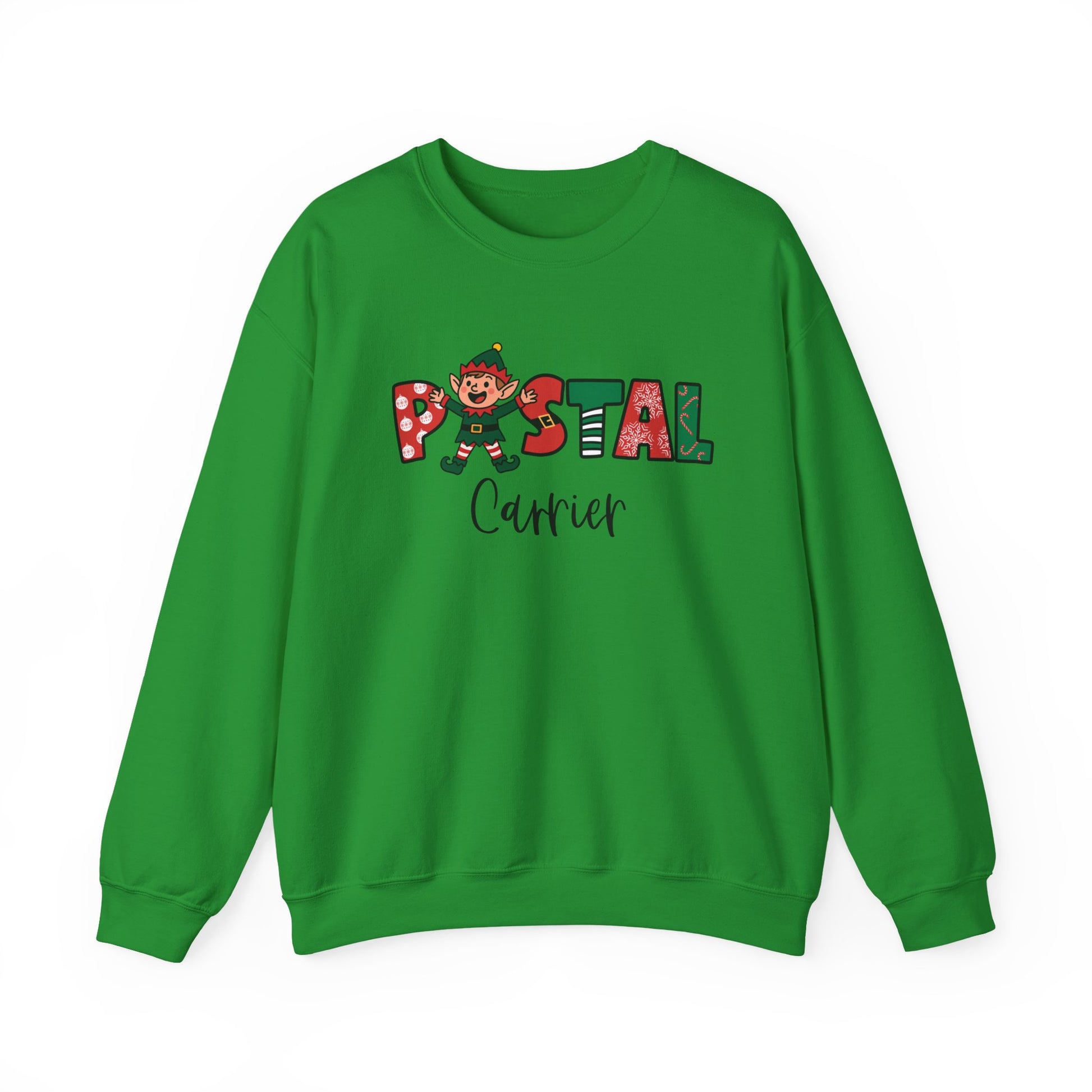 Postal Carrier Christmas Themed Unisex Sweatshirt - 'Postal Carrier' Design
