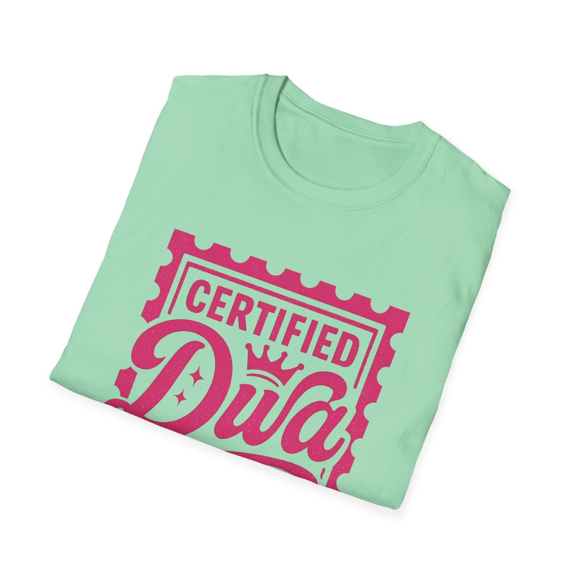 Certified Diva Mail Mischief Unisex T-Shirt, Fun Graphic Tee, Playful Gift, Casual Wear, Birthday, Holiday Celebrations