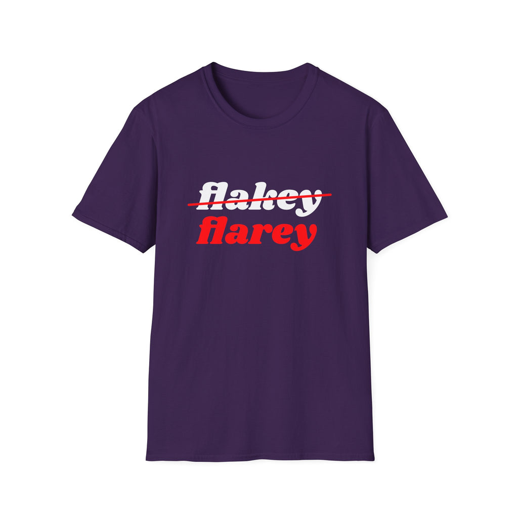 Not Flake, Flarey — Lupus humor Unisex Softstyle T-Shirt