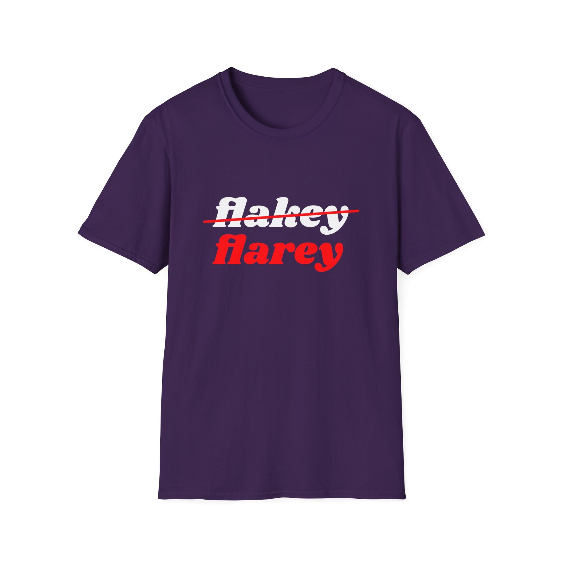 Not Flake, Flarey — Lupus humor Unisex Softstyle T-Shirt