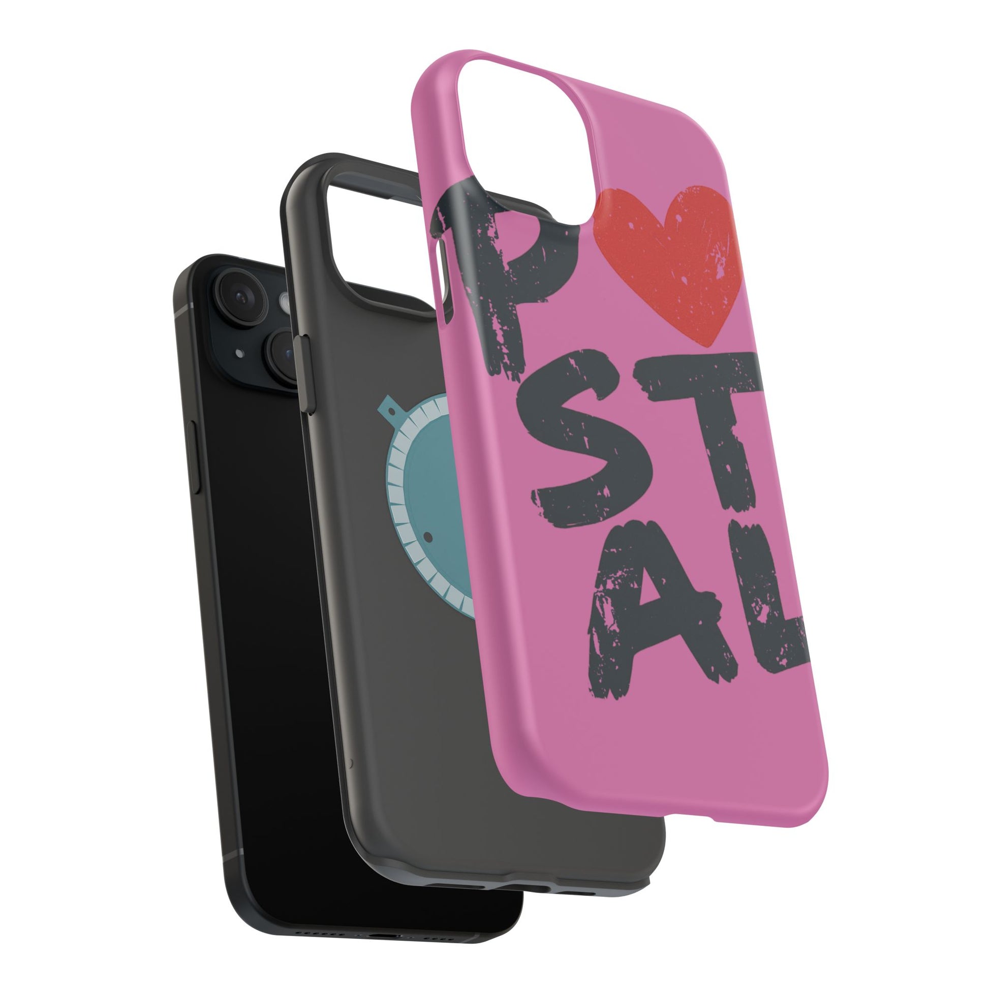 Vibrant Postal Phone Cases with Impact Resistance, Perfect for Gift For Postal Workers, Fun, Stylish, Everyday Use, Valentine's Day, Birthdays