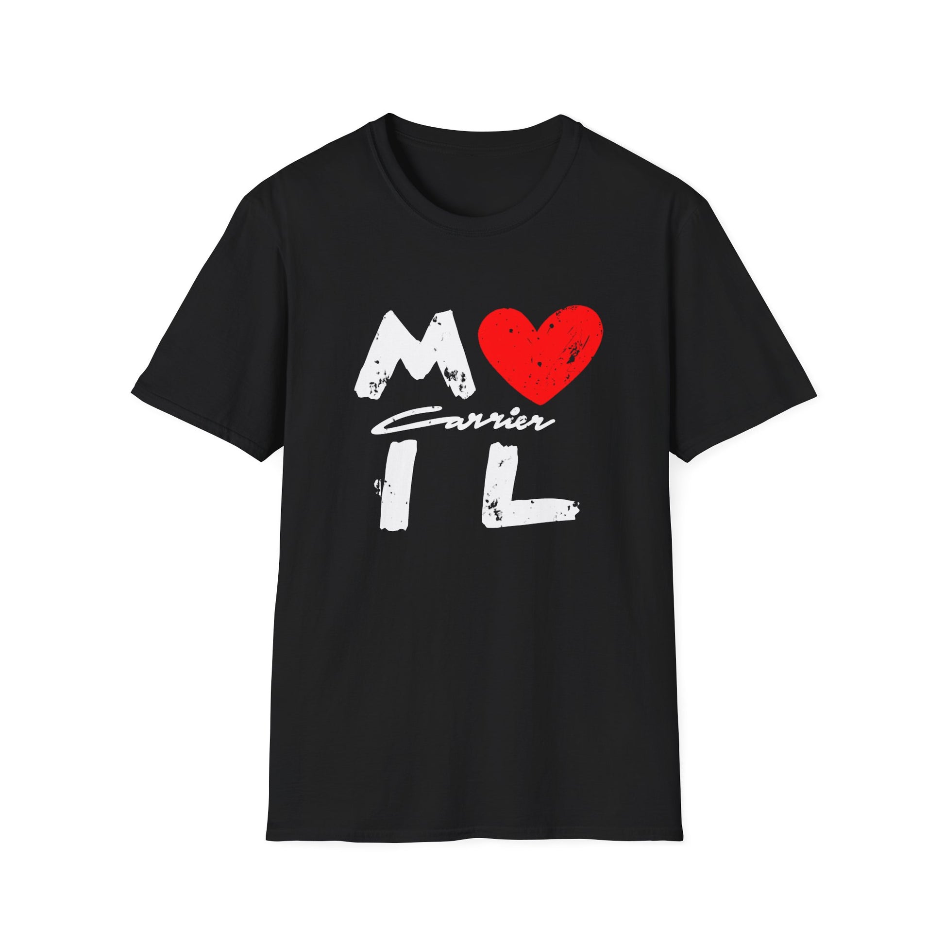 Mail Carrier Love T-Shirt, Unisex Softstyle Tee,  Postal Worker, Casual Gift for Him or Her, Perfect for Birthdays, Celebrations, Everyday Wear