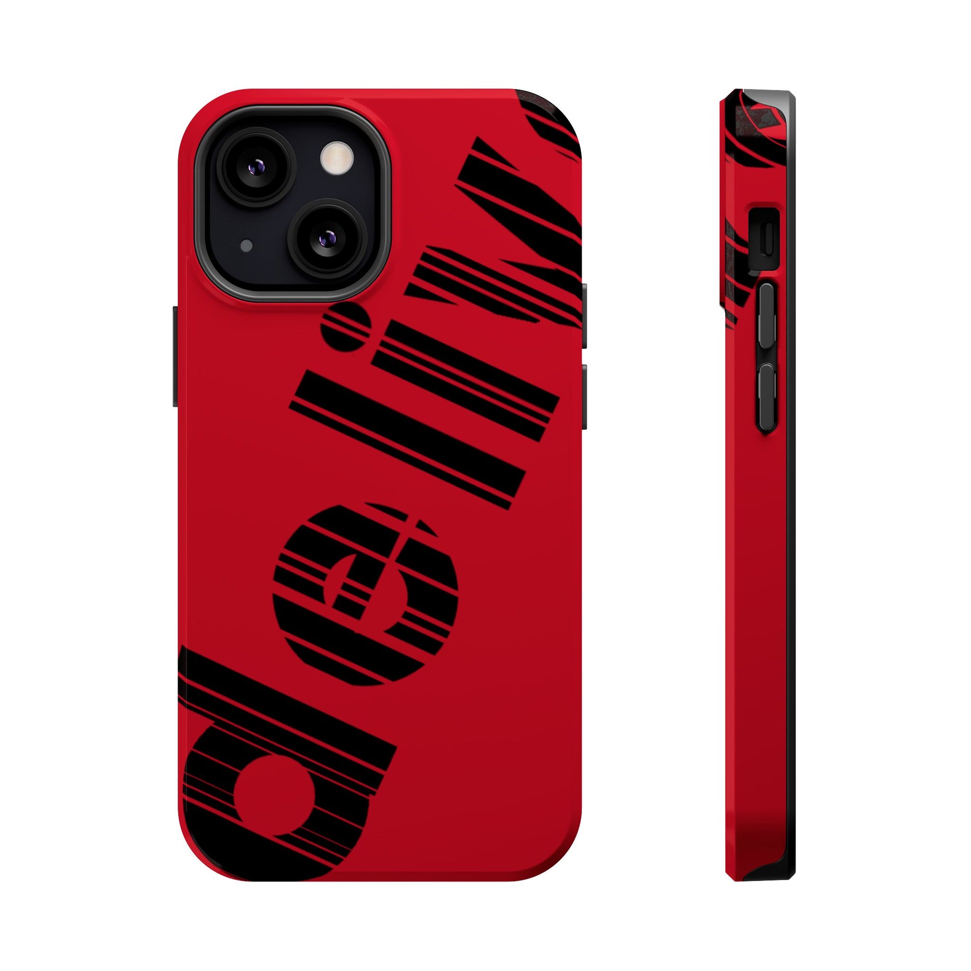 “Delivered” Magnetic Phone Cases, Impact-Resistant Phone Covers for Teens, Gift for Friends, Unique Cell Phone Accessories, Red Design, Custom [...]