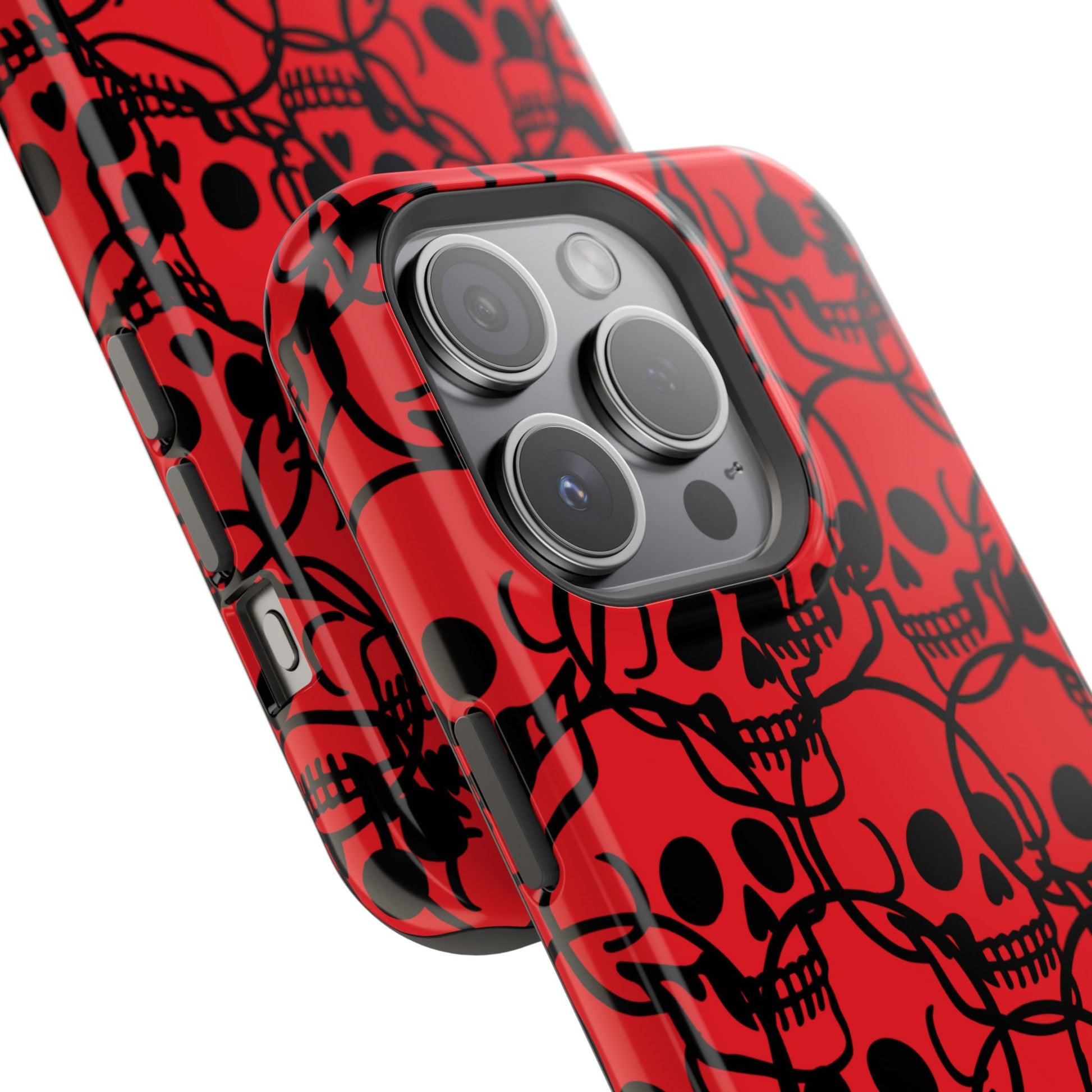 Magnetic Impact-Resistant Skull Cases