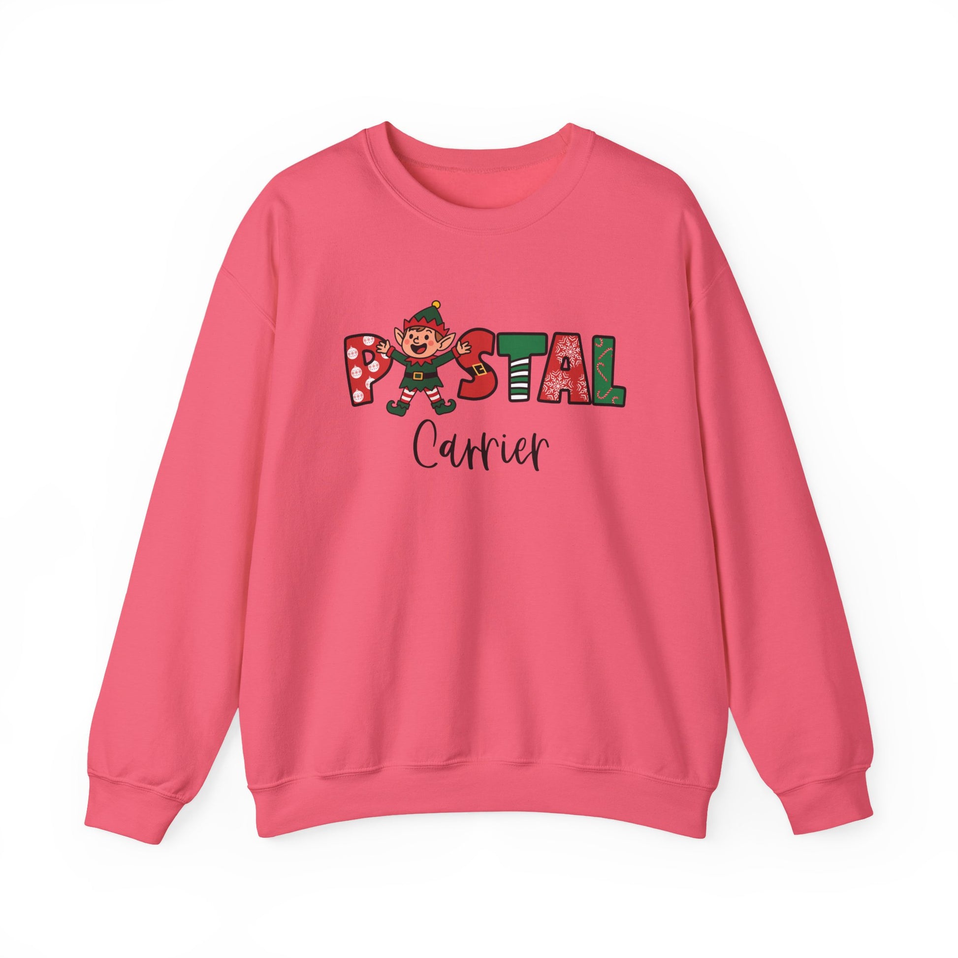Postal Carrier Christmas Themed Unisex Sweatshirt - 'Postal Carrier' Design
