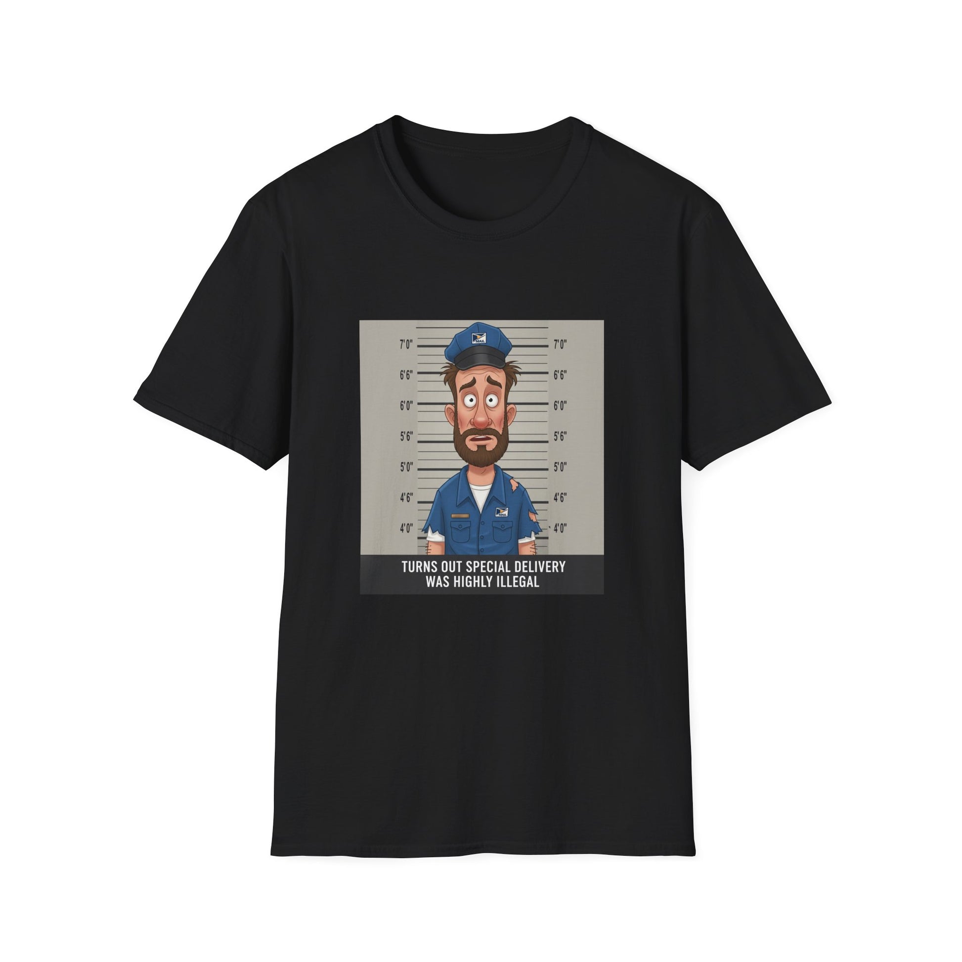 Funny Delivery T-Shirt, Comedic Tee, Postal Worker, Mail Carrier, Unisex Gift, Humorous Apparel, Birthday Present, Casual Wear