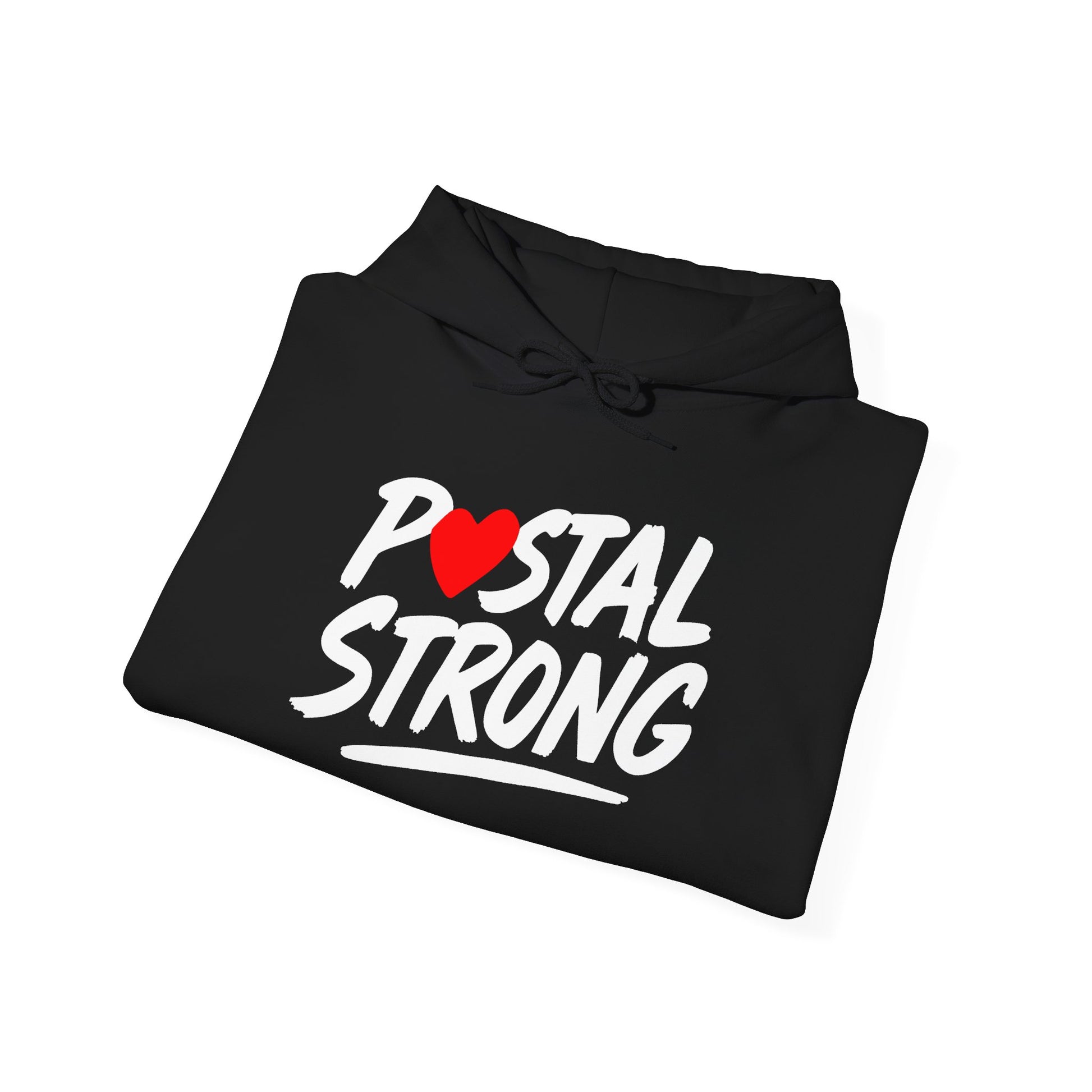Postal Strong Hoodie for Supportive Souls, Perfect for Gifts, Cozy Wear, Fundraising Events, Inspirational Apparel