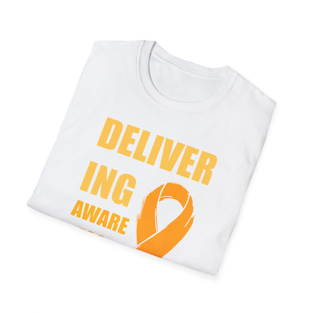 Childhood Cancer Awareness Shirt – Delivering Awareness Gold Ribbon Support Tee