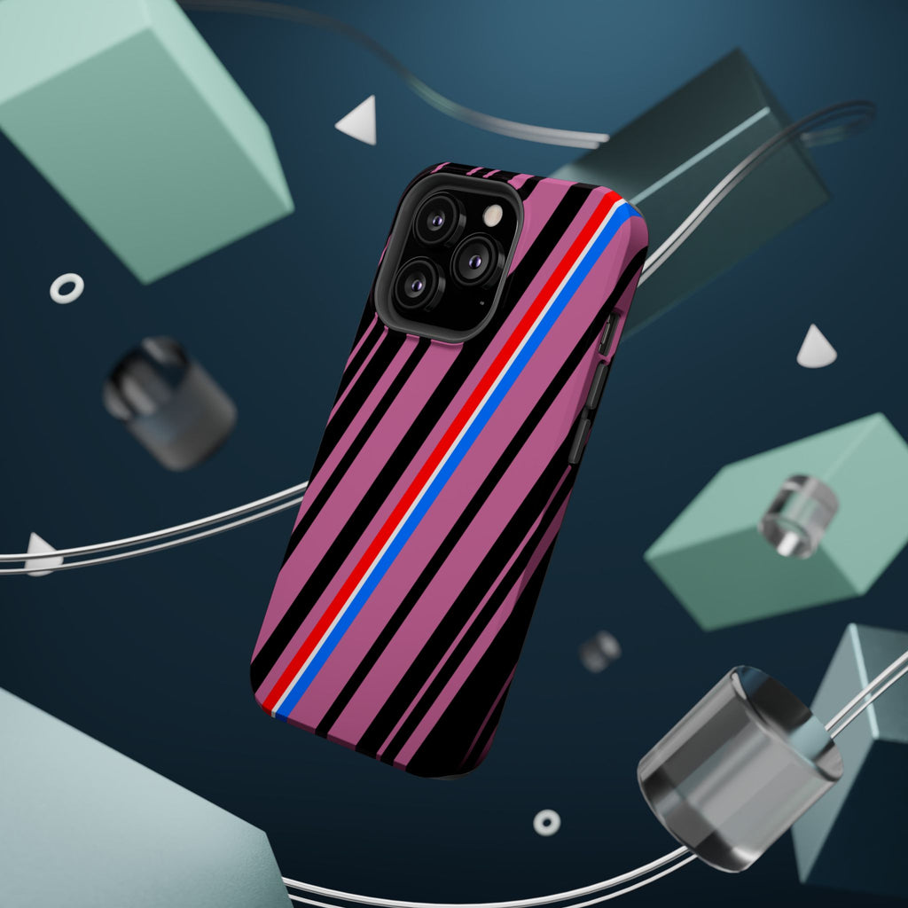 Vibrant Magnetic Phone Cases for Impact Resistance, Phone Protection, Gift for Tech Lovers, Postal Workers, Colorful Barcode Cases