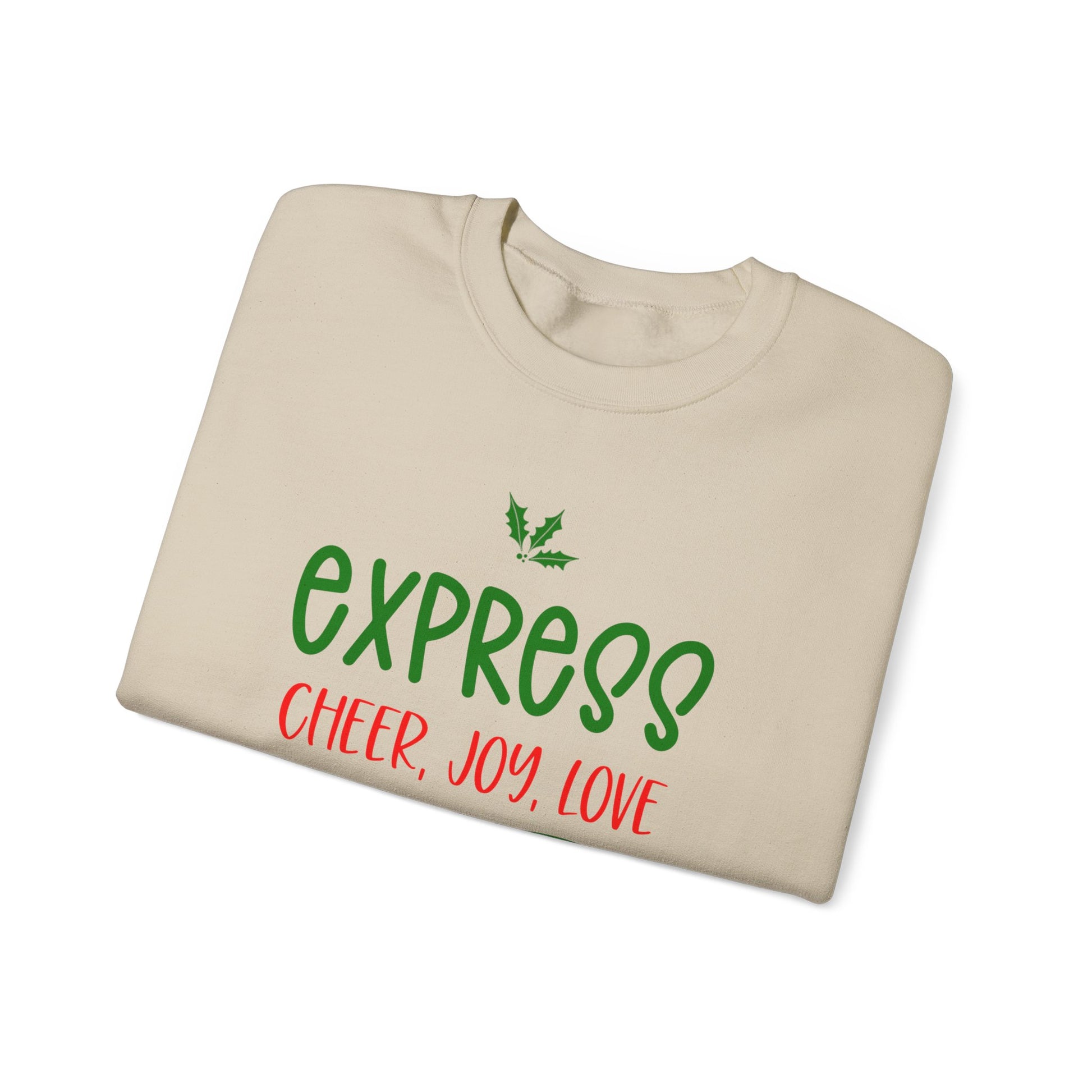 Express Cheer Joy Love Sweatshirt, Holiday Postal Sweatshirt, Holiday Gifts For Postal Workers.