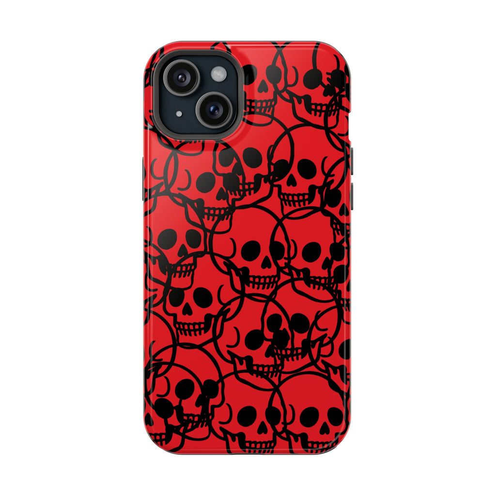 Magnetic Impact-Resistant Skull Cases