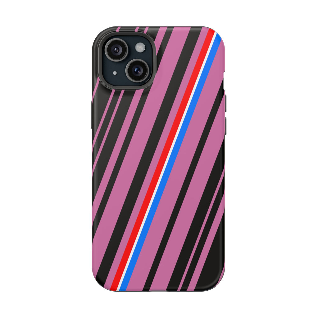 Vibrant Magnetic Phone Cases for Impact Resistance, Phone Protection, Gift for Tech Lovers, Postal Workers, Colorful Barcode Cases