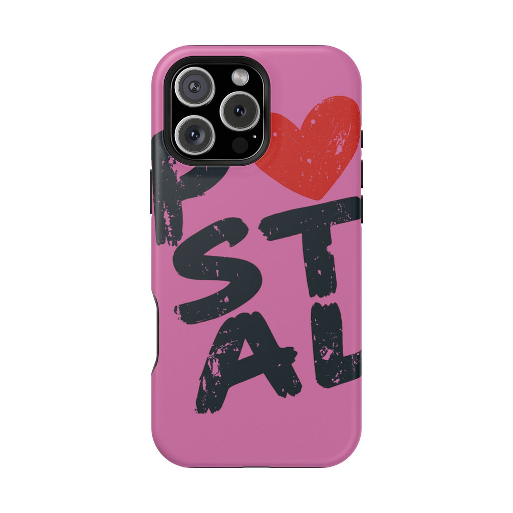 Vibrant Postal Phone Cases with Impact Resistance, Perfect for Gift For Postal Workers, Fun, Stylish, Everyday Use, Valentine's Day, Birthdays
