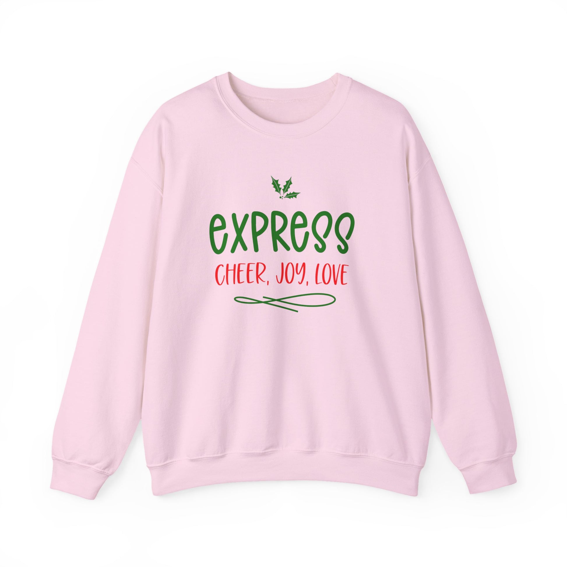Express Cheer Joy Love Sweatshirt, Holiday Postal Sweatshirt, Holiday Gifts For Postal Workers.