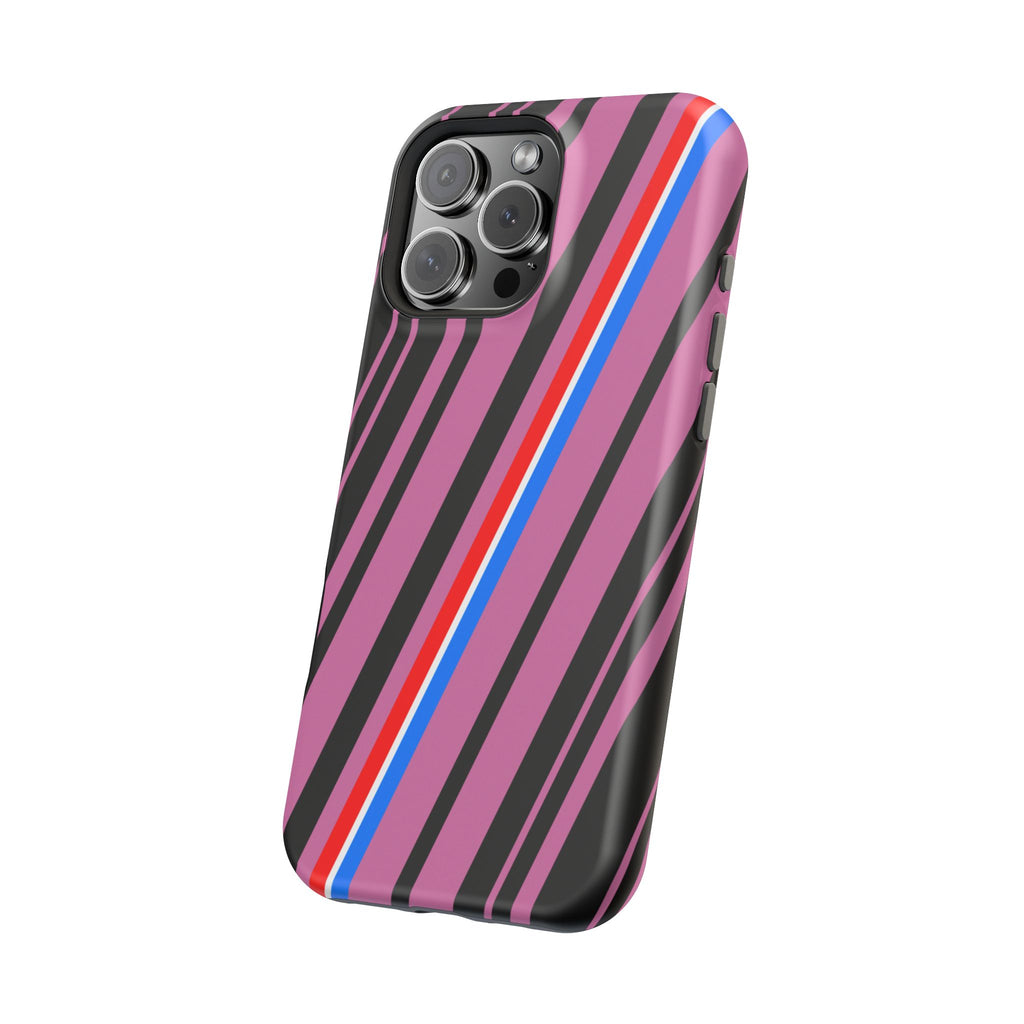 Vibrant Magnetic Phone Cases for Impact Resistance, Phone Protection, Gift for Tech Lovers, Postal Workers, Colorful Barcode Cases