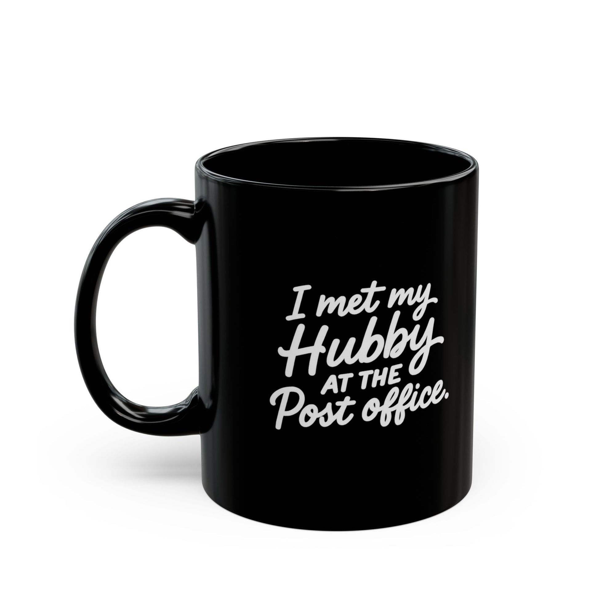 Funny Coffee Mug, Office Humor Ceramic Cup, Gift for Colleagues, Birthday Present, Black Mug with Quotes