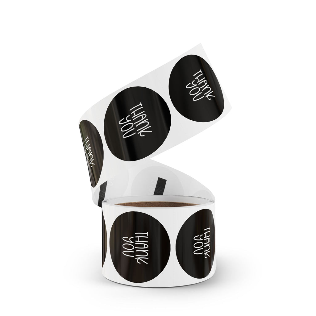Thank You Sticker Roll — Sticker roll for small business owners, Etsy sellers and Shopify shops