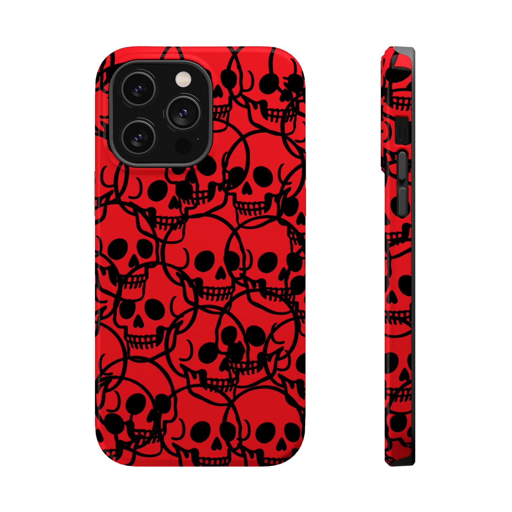 Magnetic Impact-Resistant Skull Cases