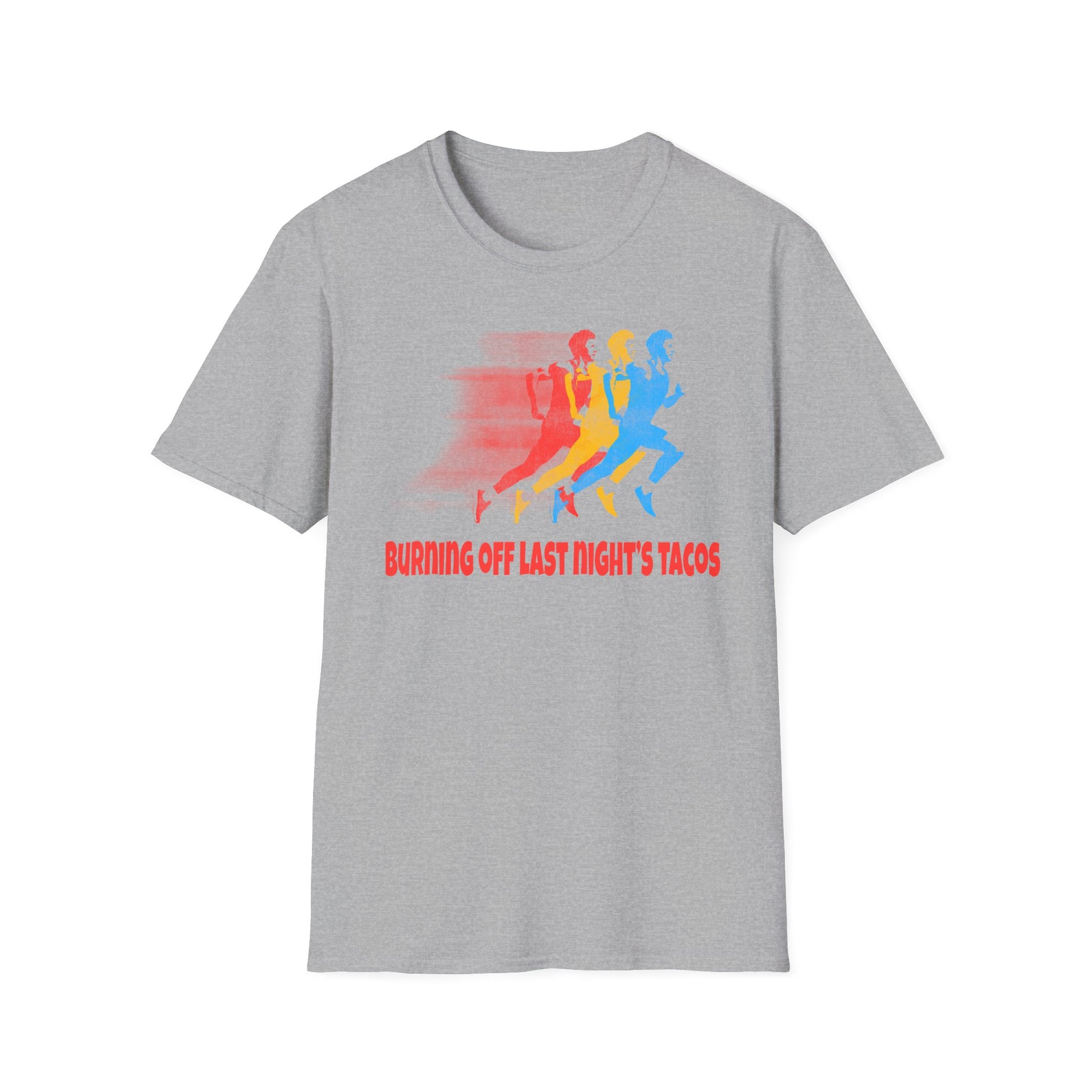 Burning Off Last Night's Tacos - Retro Runner Tee