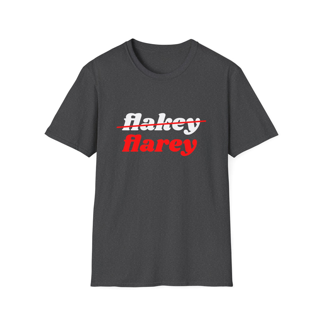 Not Flake, Flarey — Lupus humor Unisex Softstyle T-Shirt