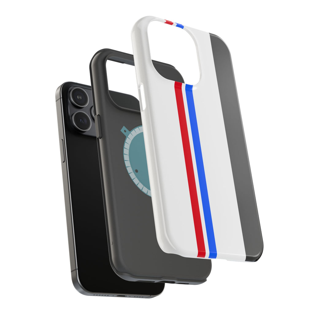 Postal Inspired Magnetic Impact-Resistant Phone Cases, Durable Phone Covers, Stylish Smartphone Accessories, Unique Gift Idea, Customizable Phone Shells