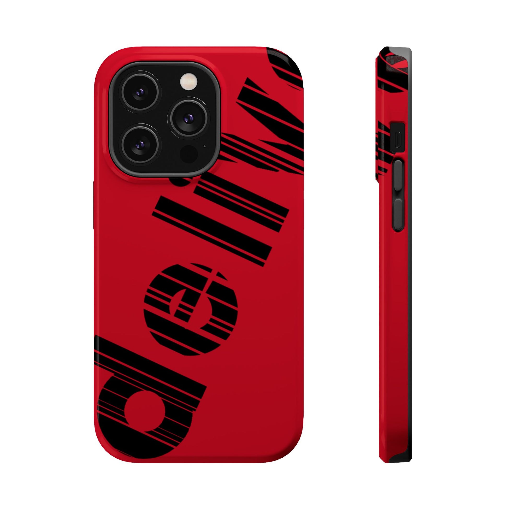 “Delivered” Magnetic Phone Cases, Impact-Resistant Phone Covers for Teens, Gift for Friends, Unique Cell Phone Accessories, Red Design, Custom [...]