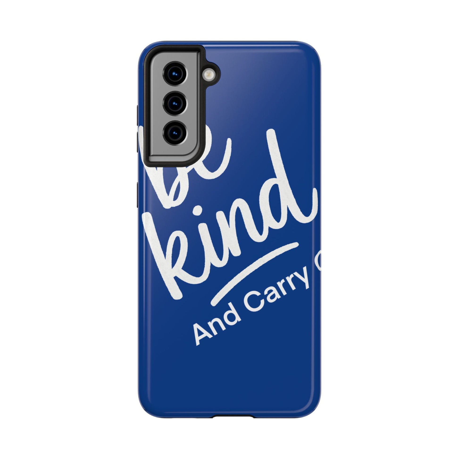 Be Kind And Carry On Tough Phone Cases, Perfect Gift For Postal Workers, Inspirational Phone Case, Postal Inspired Phone Case.