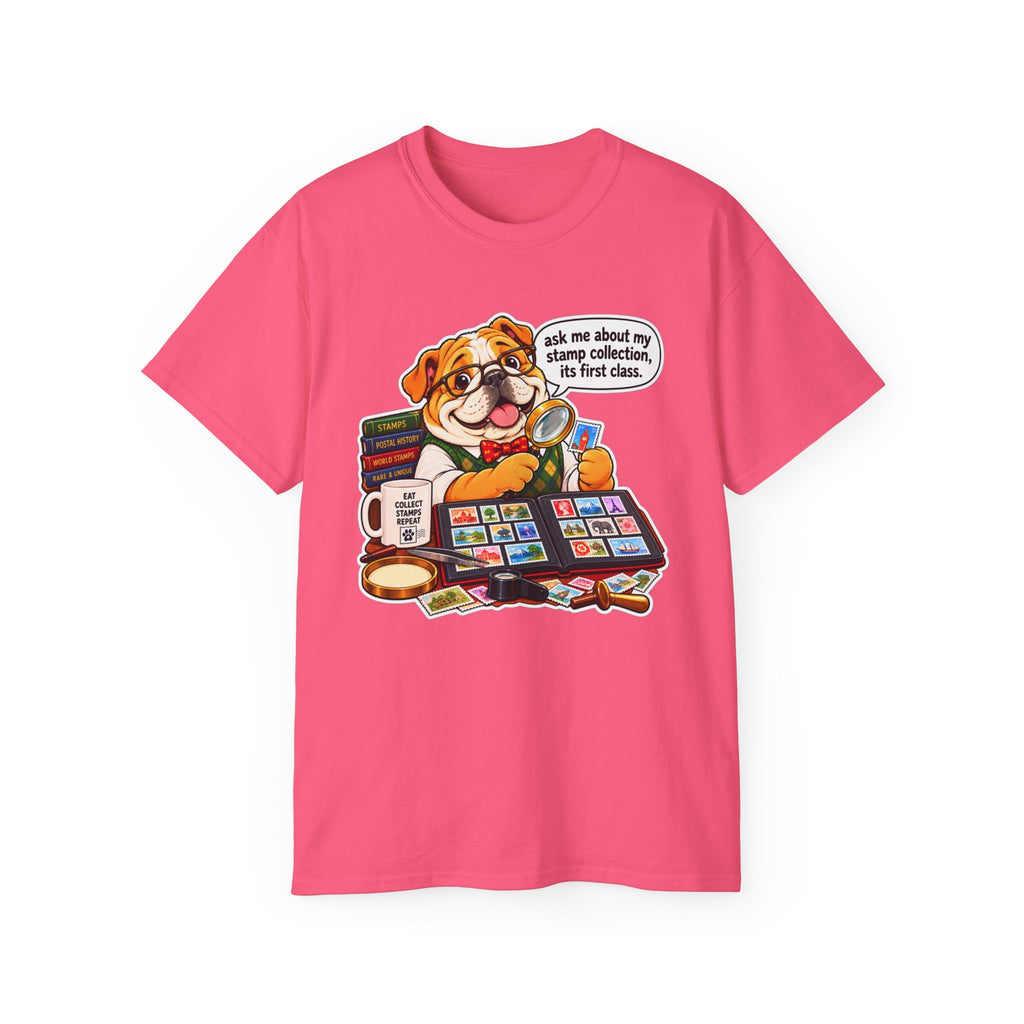 Stamp Collector Dog - Graphic Shirts