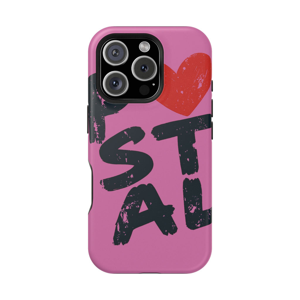 Vibrant Postal Phone Cases with Impact Resistance, Perfect for Gift For Postal Workers, Fun, Stylish, Everyday Use, Valentine's Day, Birthdays