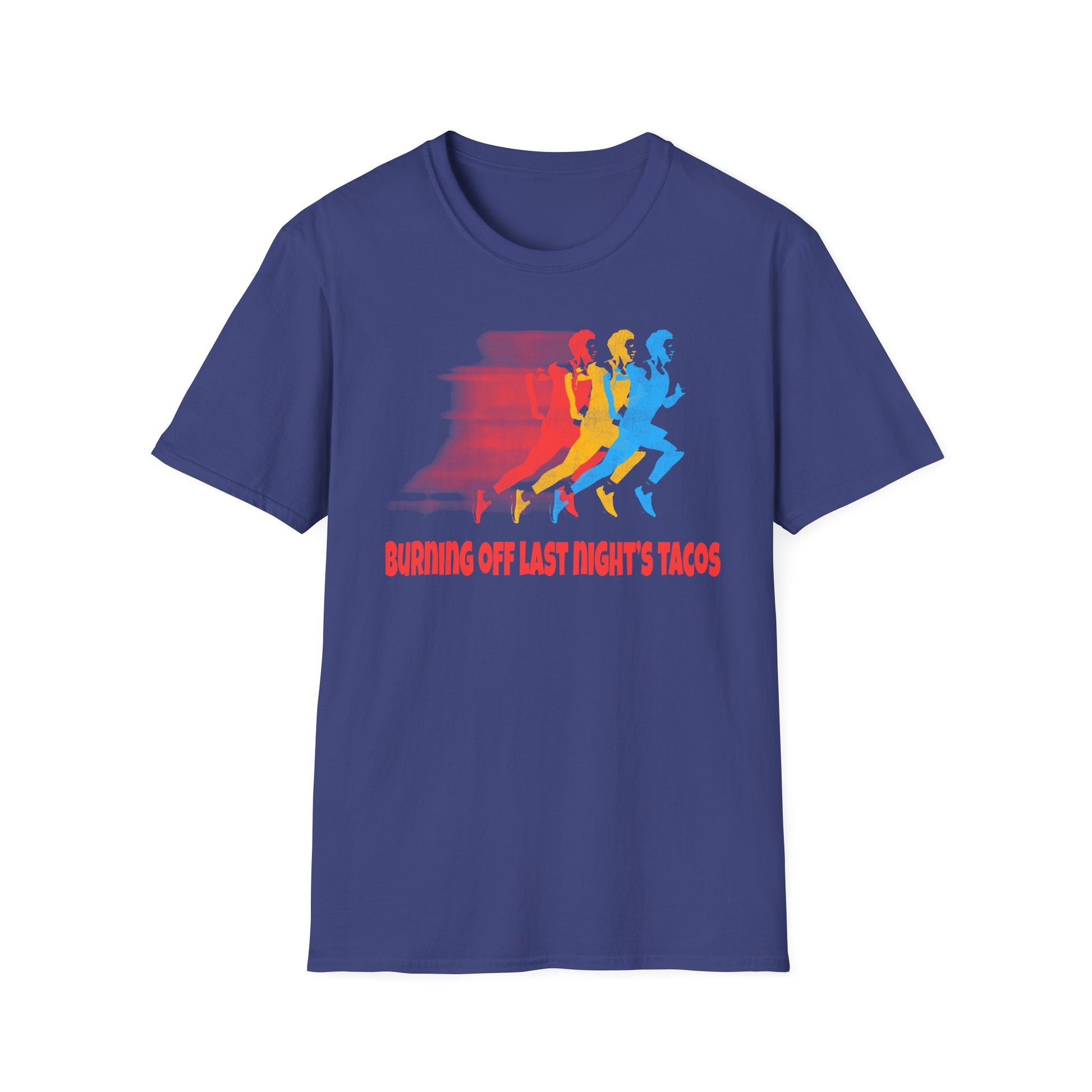 Burning Off Last Night's Tacos - Retro Runner Tee