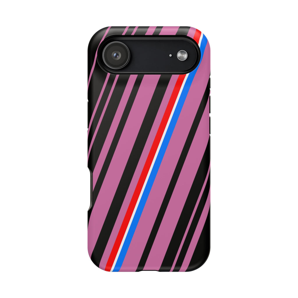 Vibrant Magnetic Phone Cases for Impact Resistance, Phone Protection, Gift for Tech Lovers, Postal Workers, Colorful Barcode Cases