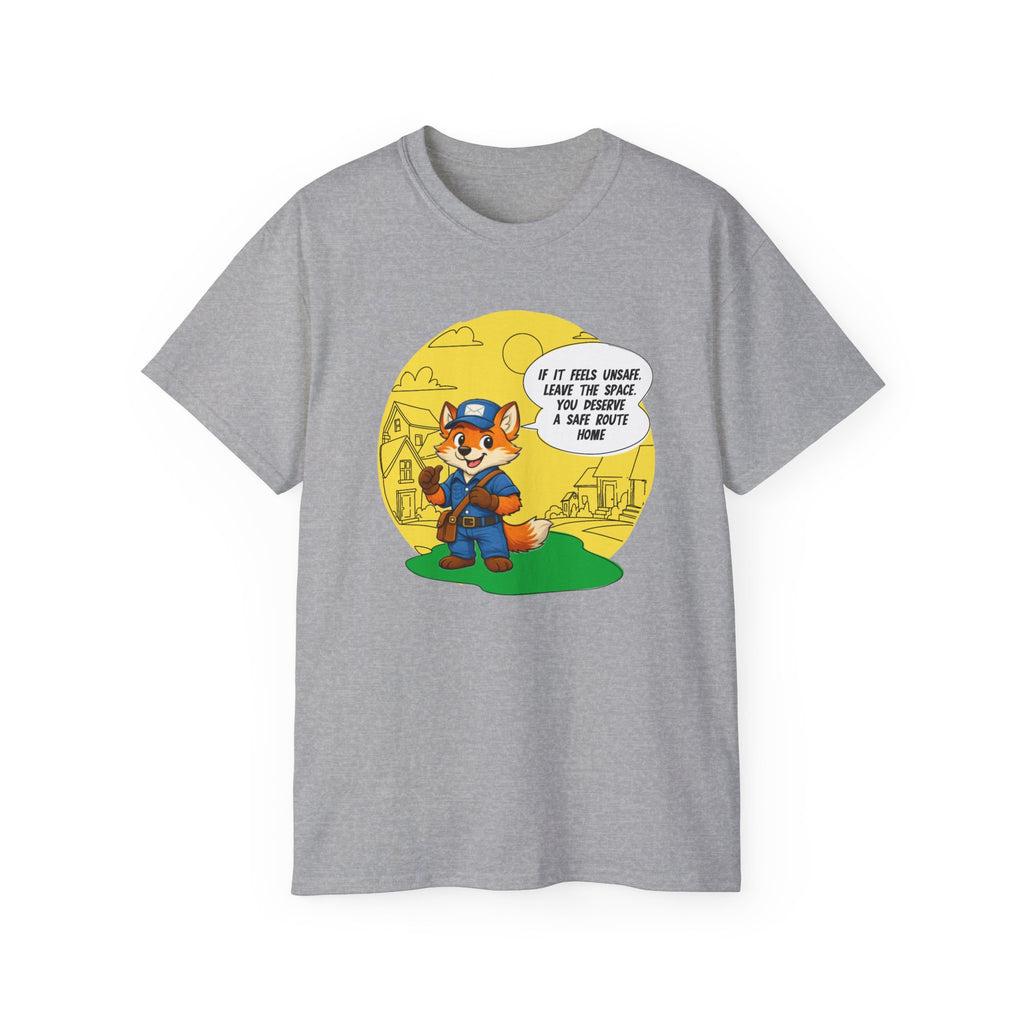 Safe Route Home Delivery Worker Tee