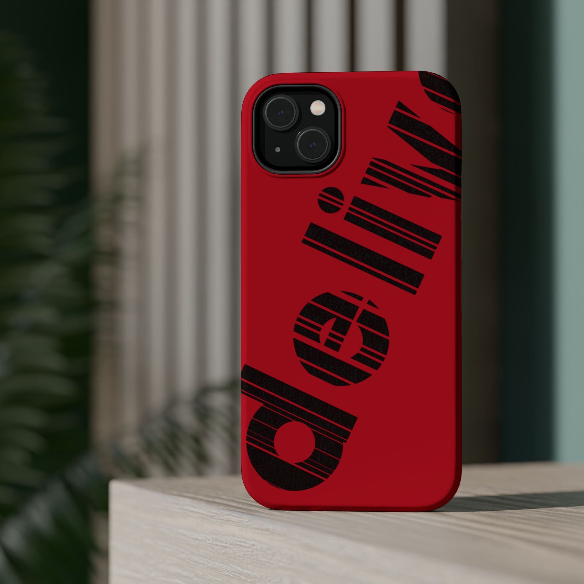 “Delivered” Magnetic Phone Cases, Impact-Resistant Phone Covers for Teens, Gift for Friends, Unique Cell Phone Accessories, Red Design, Custom [...]