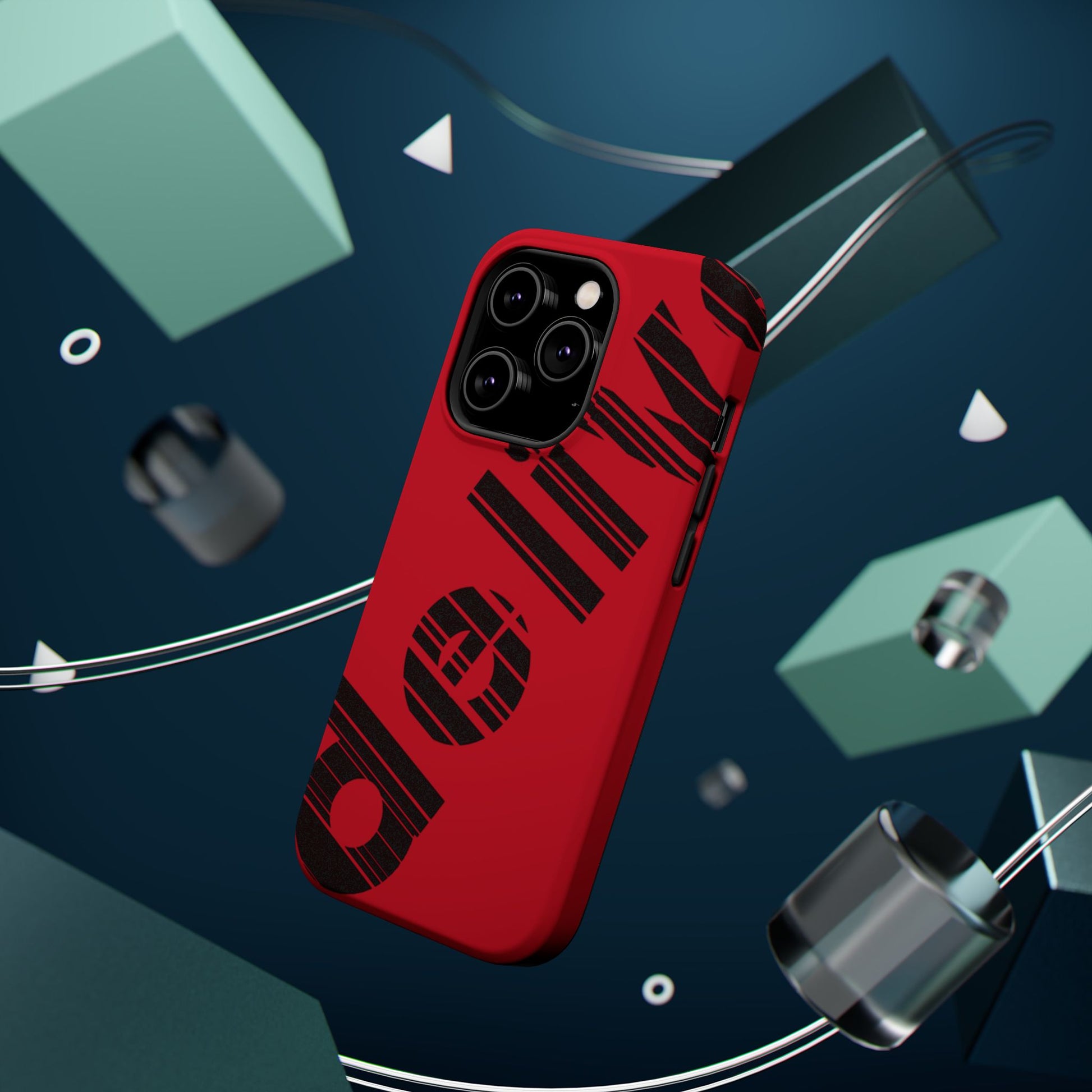 “Delivered” Magnetic Phone Cases, Impact-Resistant Phone Covers for Teens, Gift for Friends, Unique Cell Phone Accessories, Red Design, Custom [...]